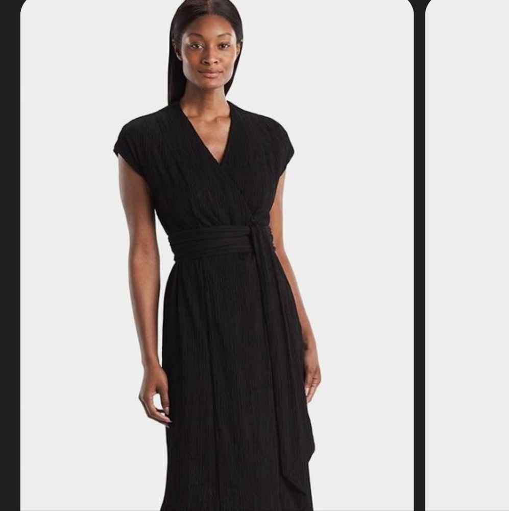 Mm lafleur devlin black jersey dress